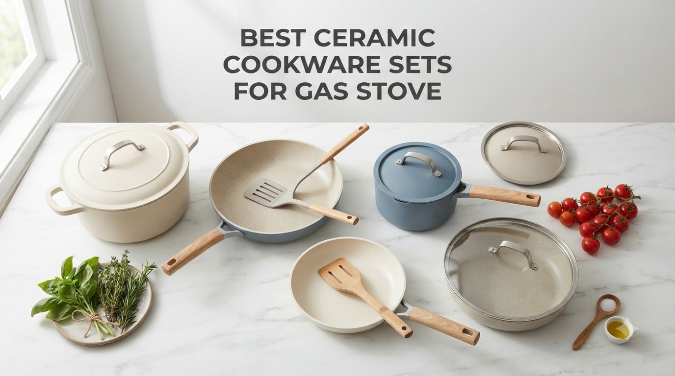 best ceramic cookware sets for gas stove