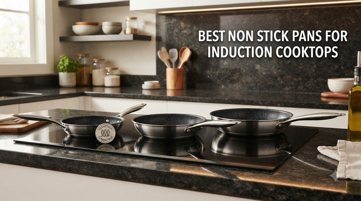 8 Best Non Stick Pans for Induction Cooktops (September 2026) Expert Reviews