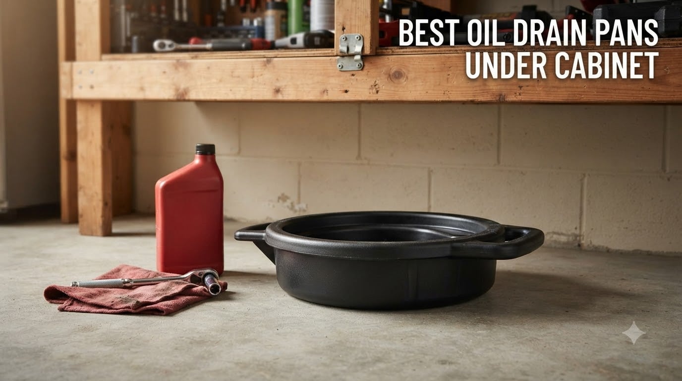 8 Best Oil Drain Pans Under Cabinet (September 2026) Tested Picks