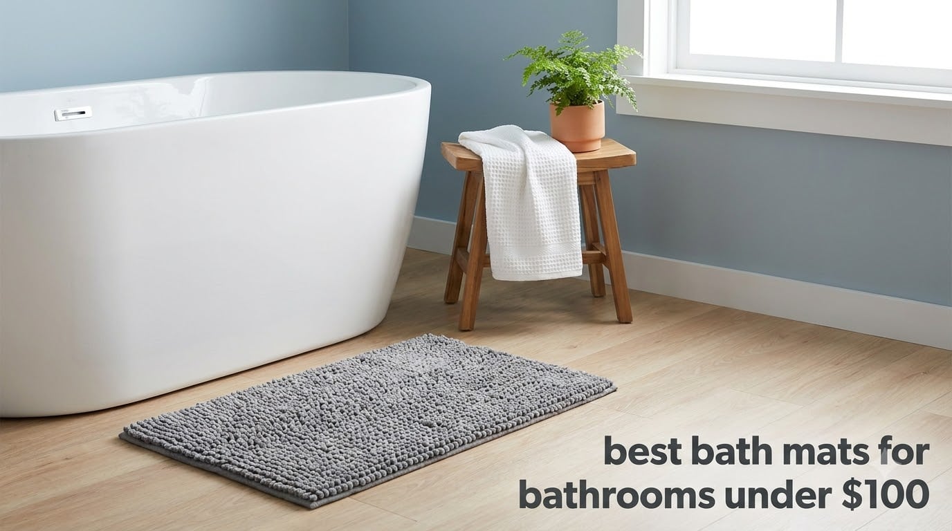 best bath mats for bathrooms under $100