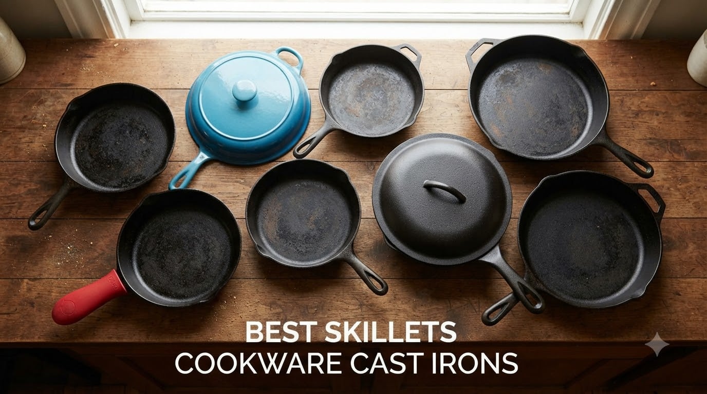 8 Best Cast Iron Skillets (September 2026) Tested & Reviewed