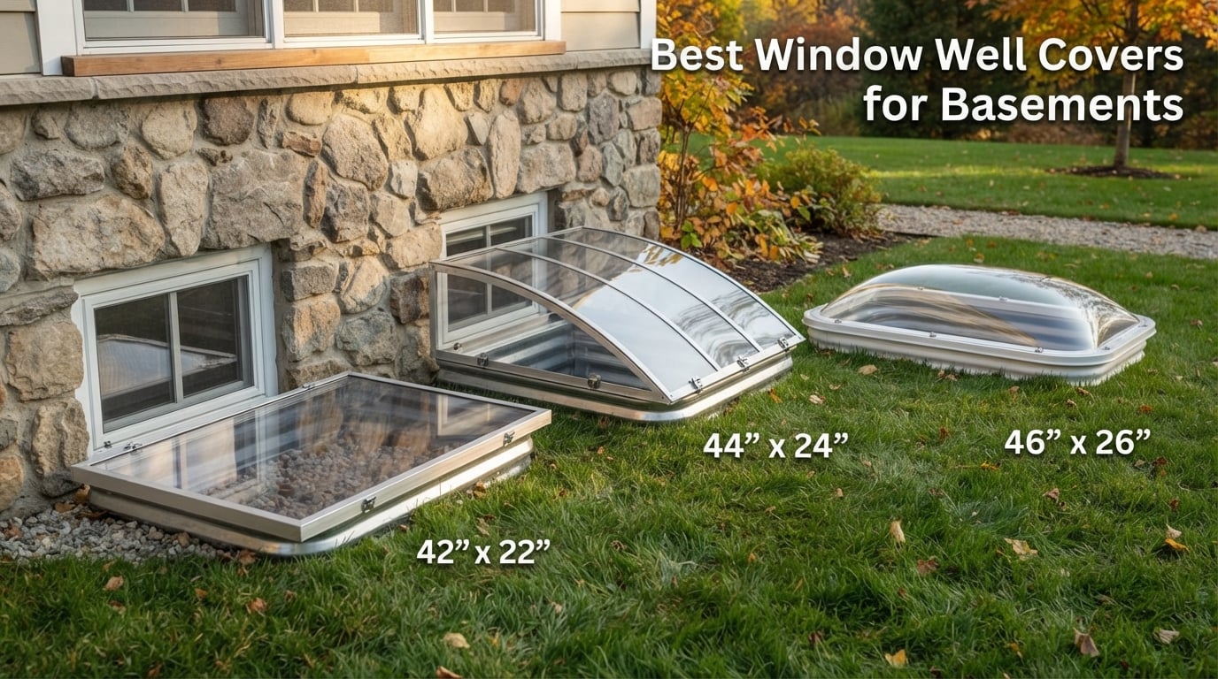 Best Window Well Covers for Basements