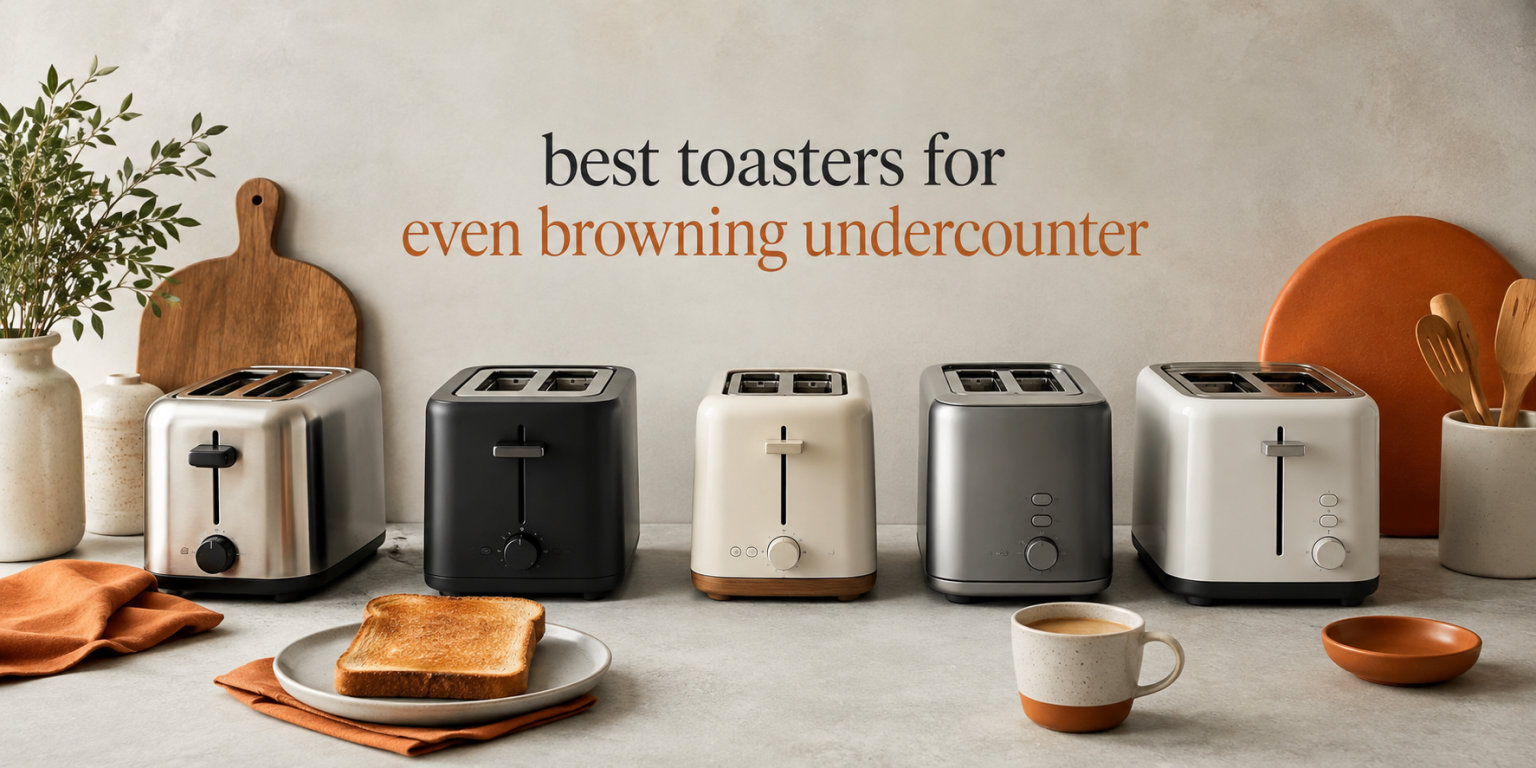 8 Best Toasters for Even Browning Undercounter (September 2026) Honest Reviews