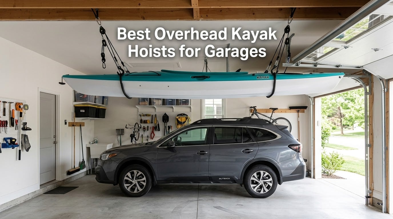 8 Best Overhead Kayak Hoists for Garages (September 2026) Tested