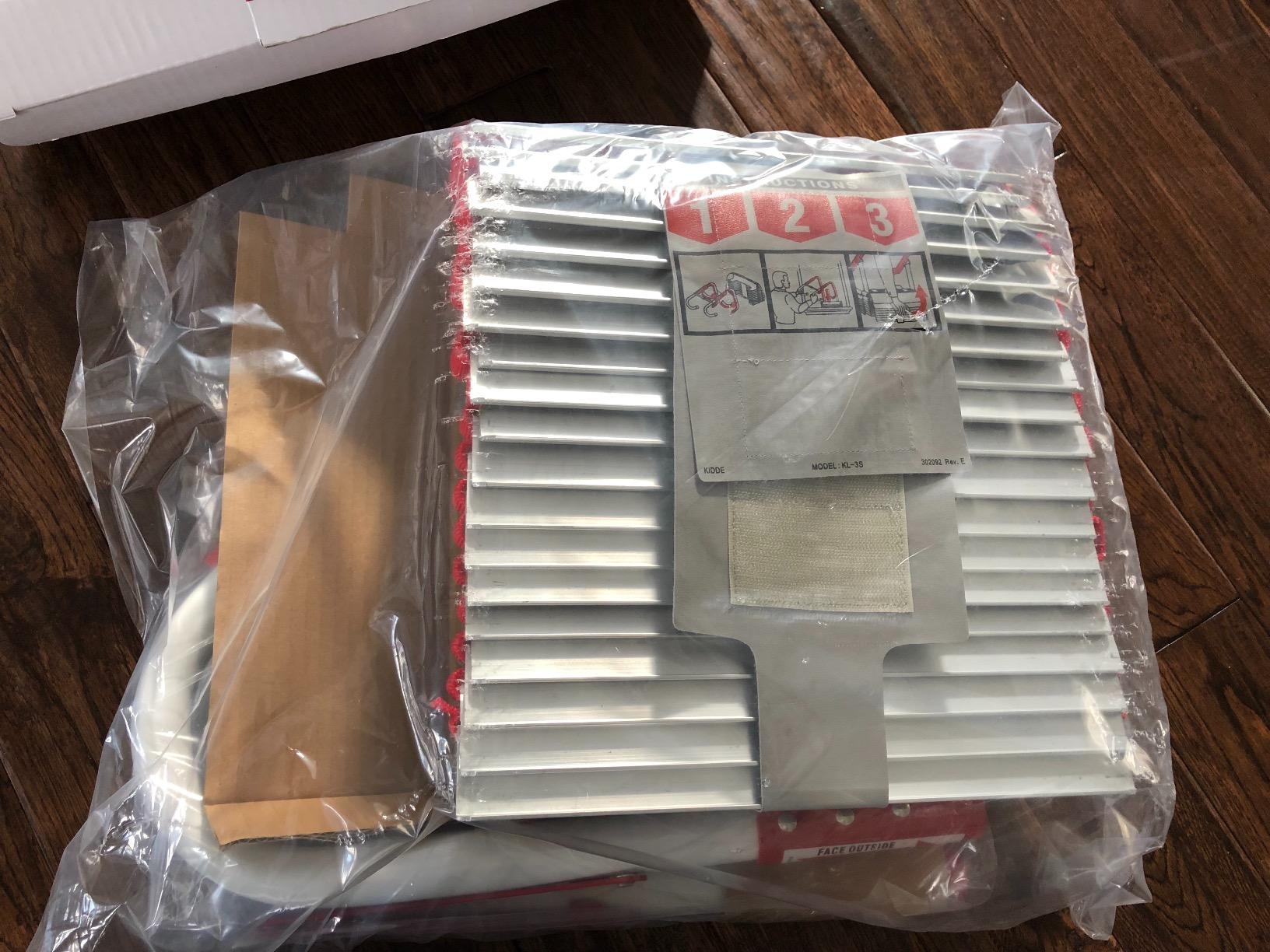 Kidde Fire Escape Ladder, 3-Story Rope Ladder, Extends to 25-Feet, Anti-Slip Rungs customer photo 2