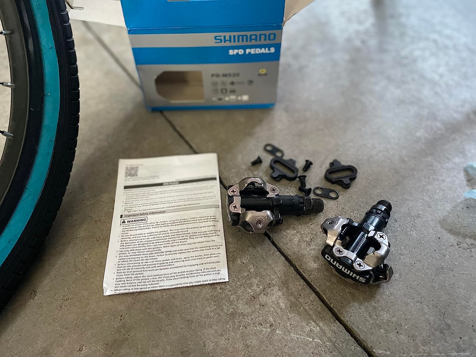 Shimano PD-M520 SPD Pedals customer photo 2