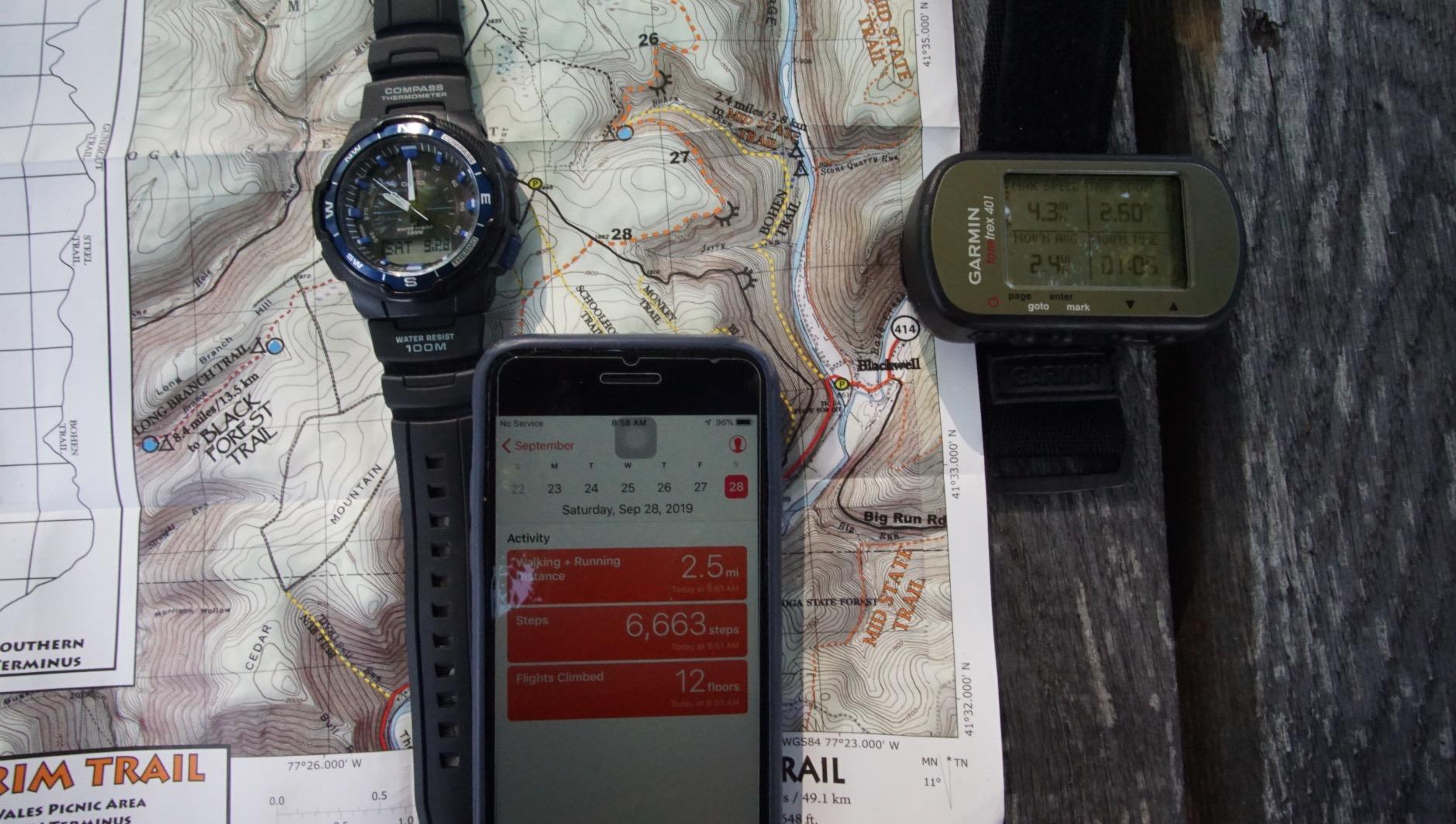 Garmin Foretrex 401 Waterproof Hiking GPS customer photo 1