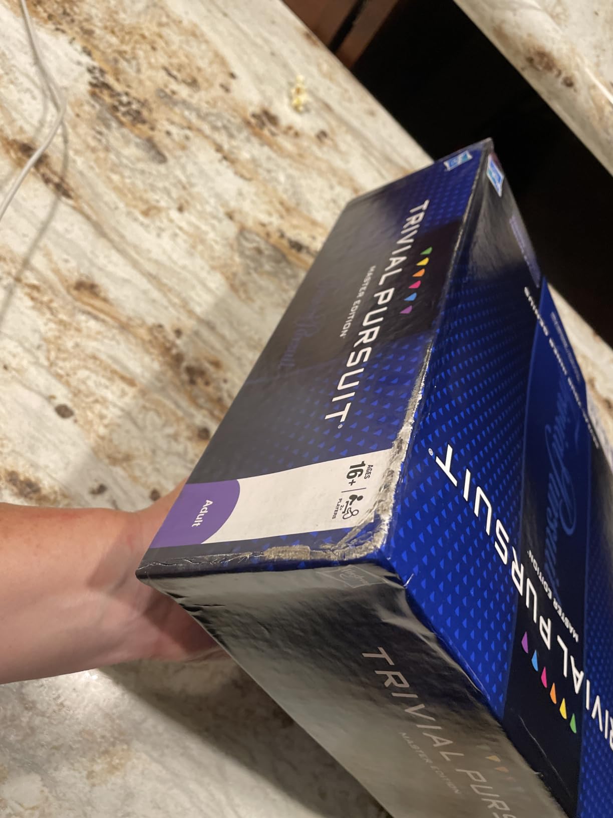 Hasbro Gaming Trivial Pursuit Master Edition Trivia Game, Board Games for Adults and Teens, Includes Electronic Timer, Trivia Games for 2 to 6 Players, Ages 16 and Up (Amazon Exclusive) customer photo 2