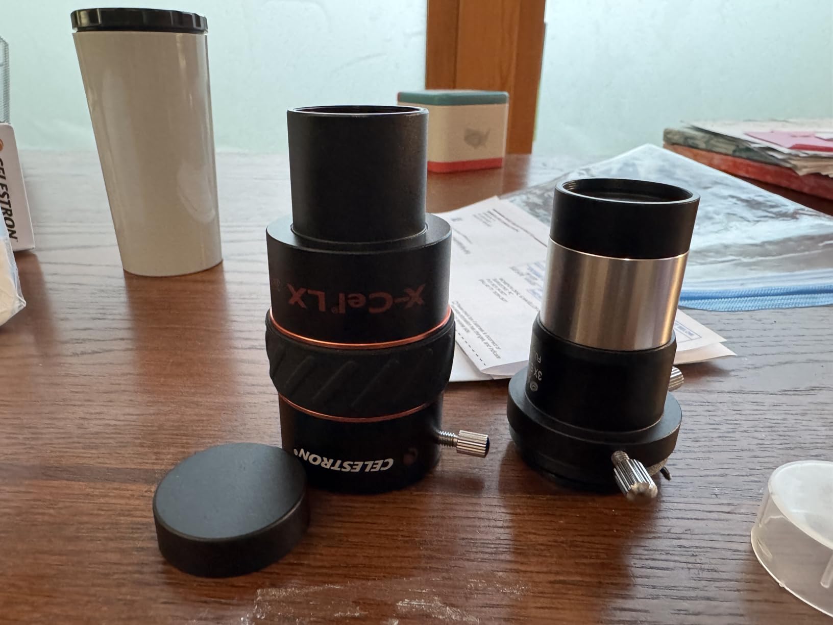 Astromania 3X Barlow Lens for Telescope Eyepiece 1.25 Inch with T-Thread customer photo 2
