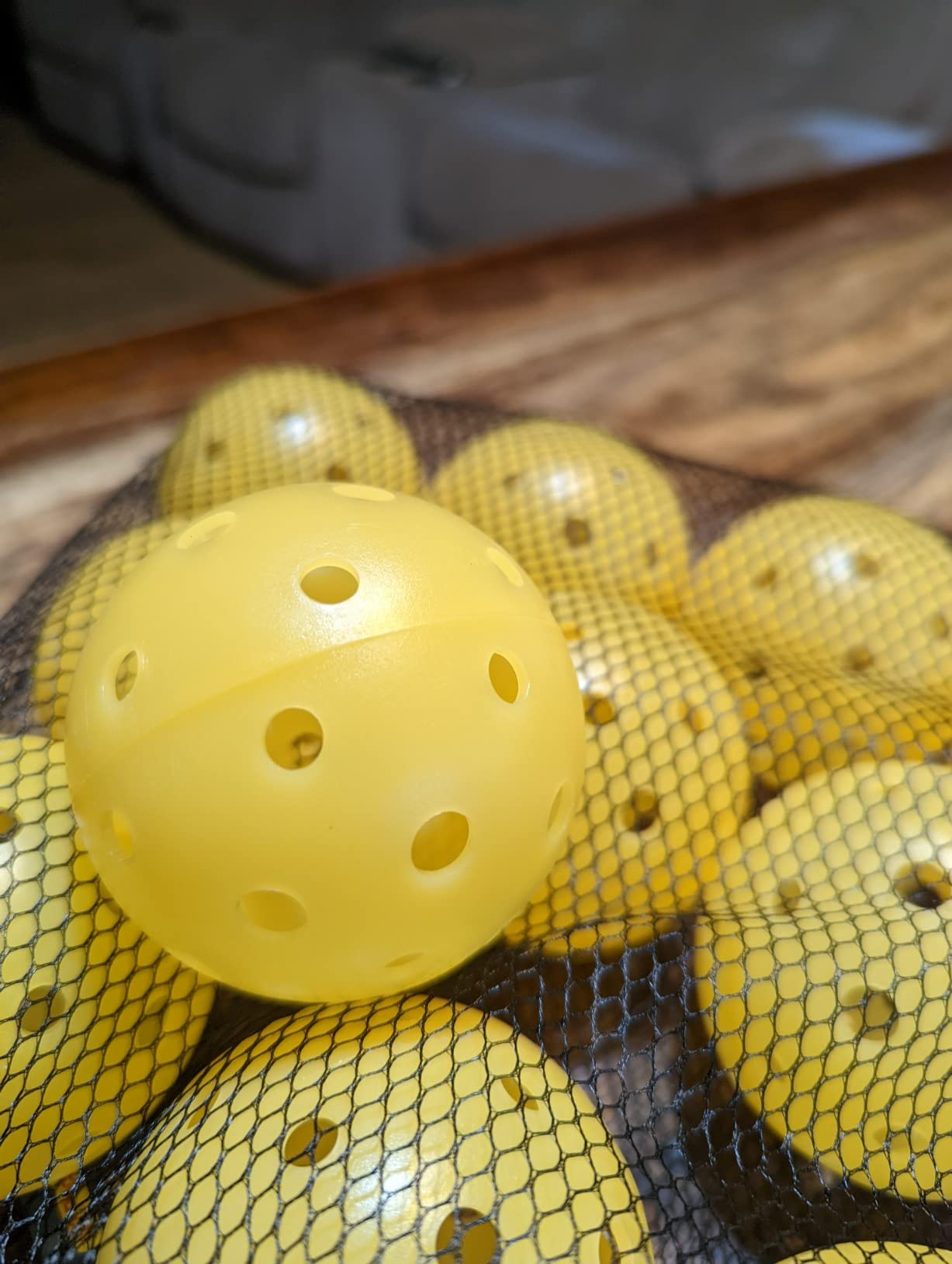 Tourna Strike Outdoor Pickleballs (12 Pack) - USAPA Approved, Optic Yellow (PIKL-12-OY-O) customer photo 1