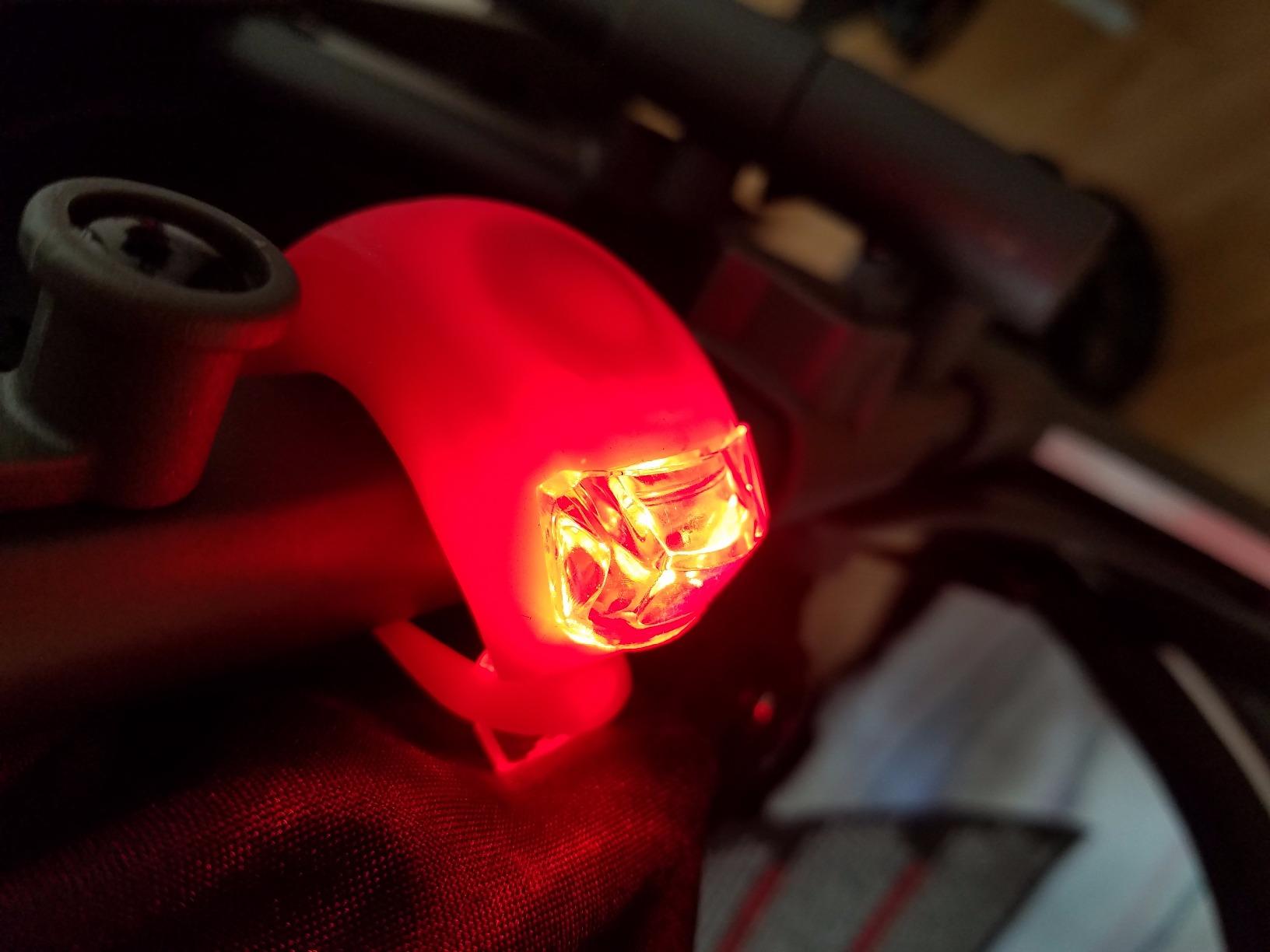 Malker Bicycle Light Front and Rear Silicone LED Bike Light Set - Bike Headlight and Taillight,Waterproof & Safety Road,Mountain Bike Lights,Batteries Included customer photo 1