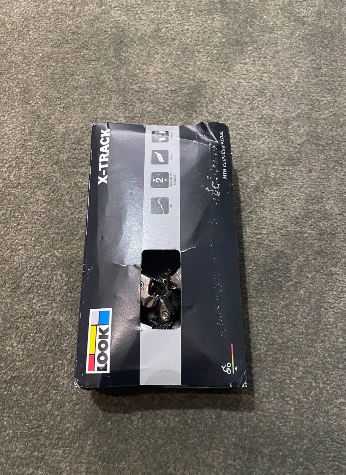 LOOK Cycle Bicycle Pedals, X-Track MTB Bicycle Pedals Standard SPD Mechanism Compatible Clipless Pedals customer photo 1