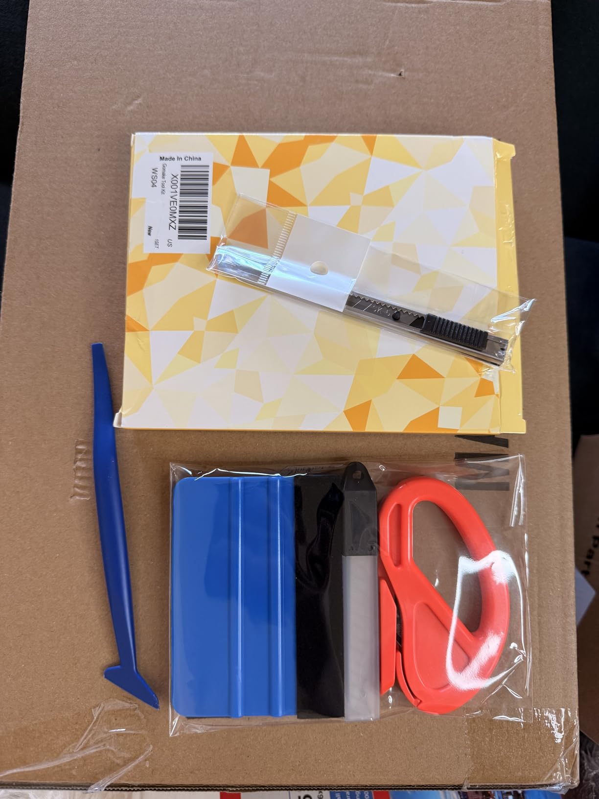 Gomake Vinyl Wrap Tool Kit Car Window Tint Installation Tools Wrapping Kit customer photo 1