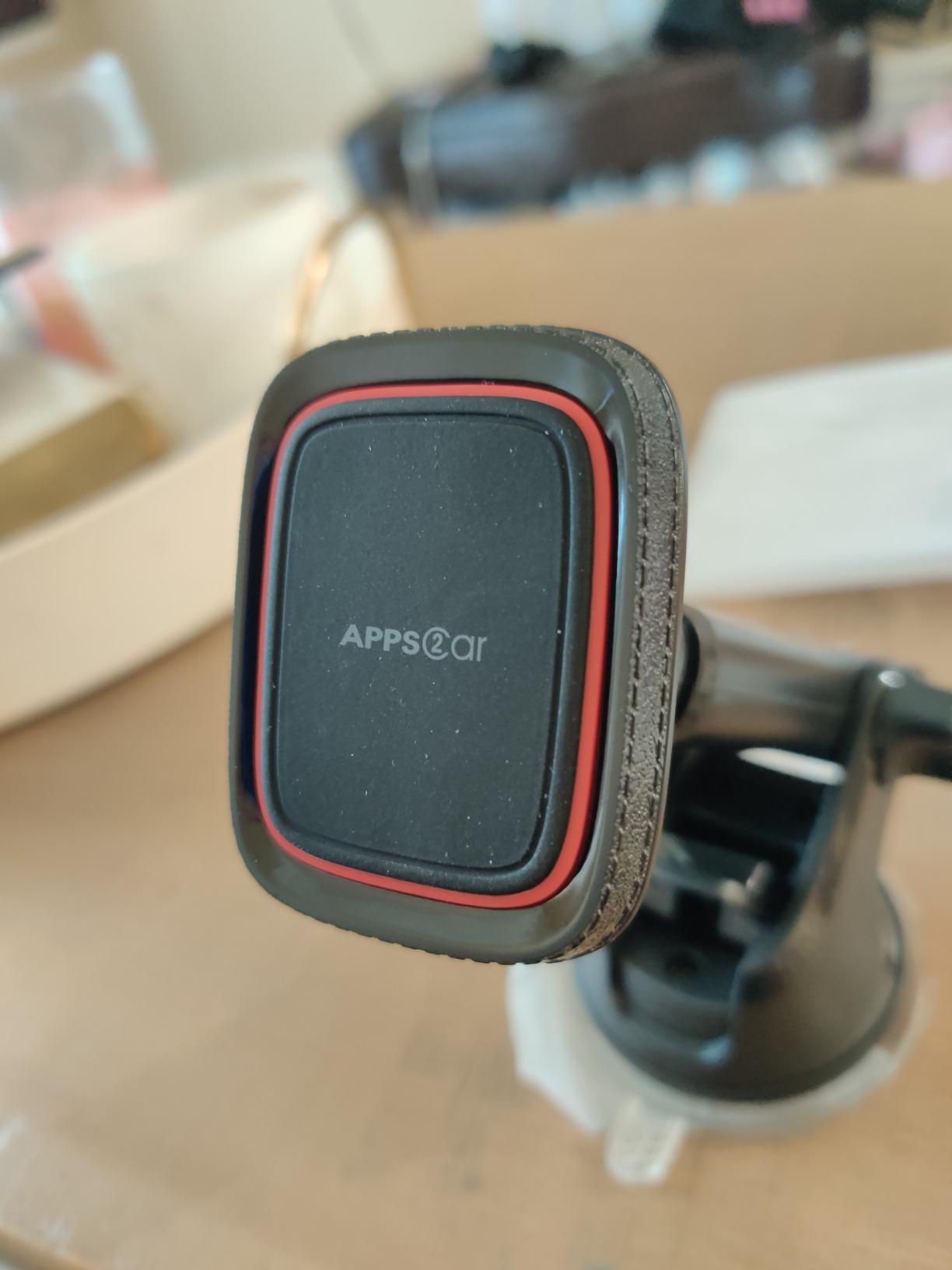 APPS2Car Magnetic Phone Mount for Car, Dashboard & Windshield Suction Cup customer photo 2