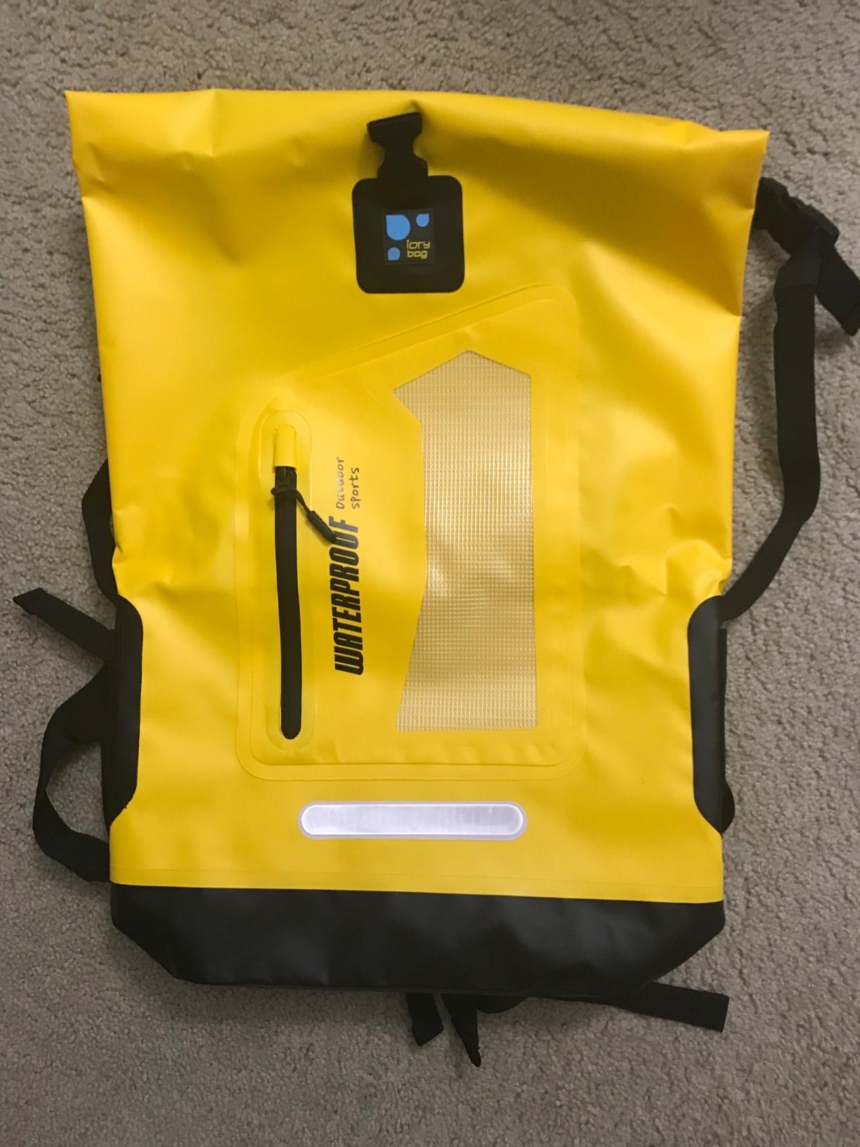 IDRYBAG Waterproof Backpack for Men 20L/30L/40L, Floating Dry Bag Kayak, Dry Backpack Hiking customer photo 1