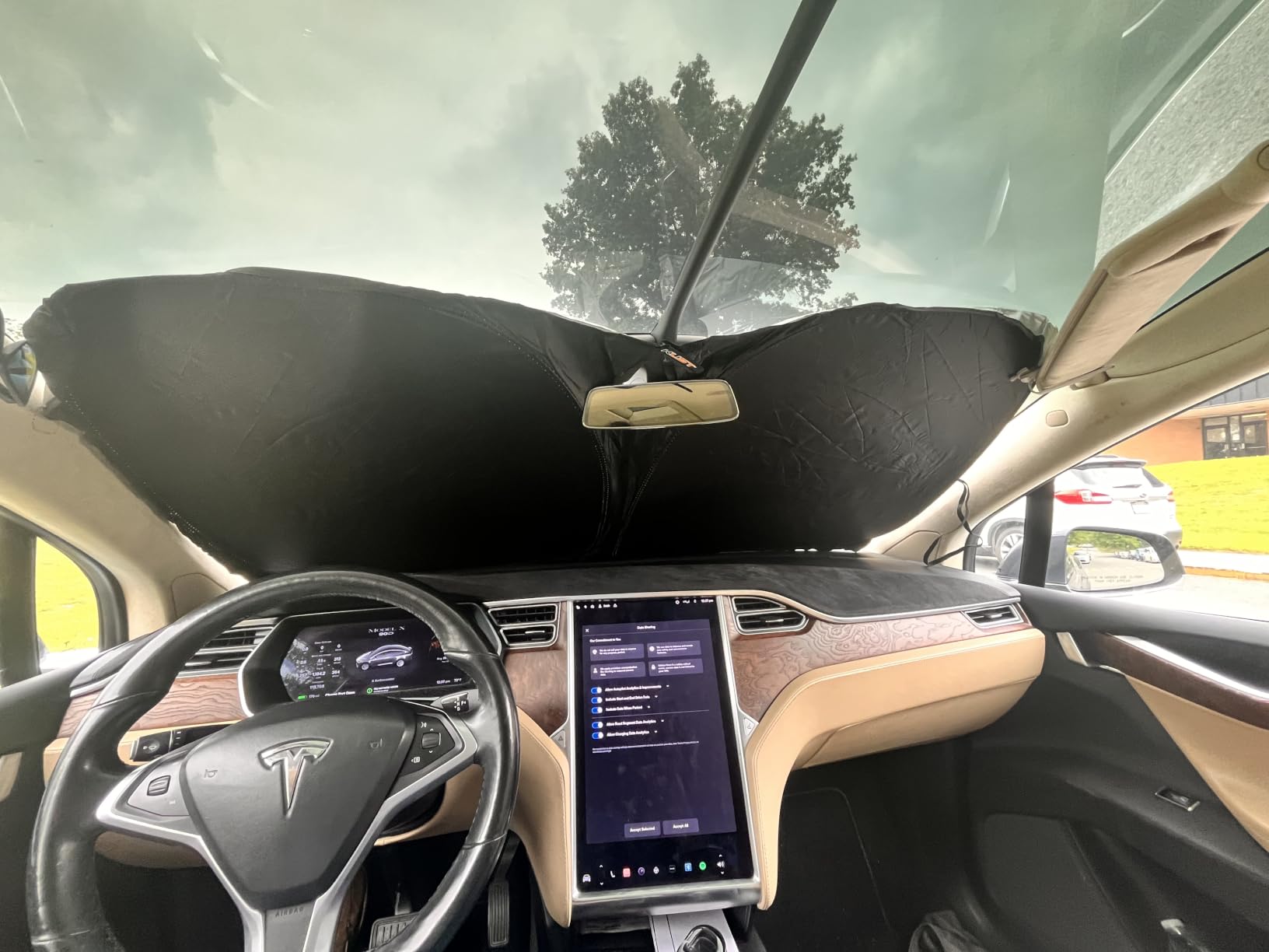 KUST Windshield Sun Shade for Toyota RAV4 2019-2022 2023 2024 2025 2026 Window Accessories Shade Sun Visor Cover Foldable Block UV Rays customer photo 1