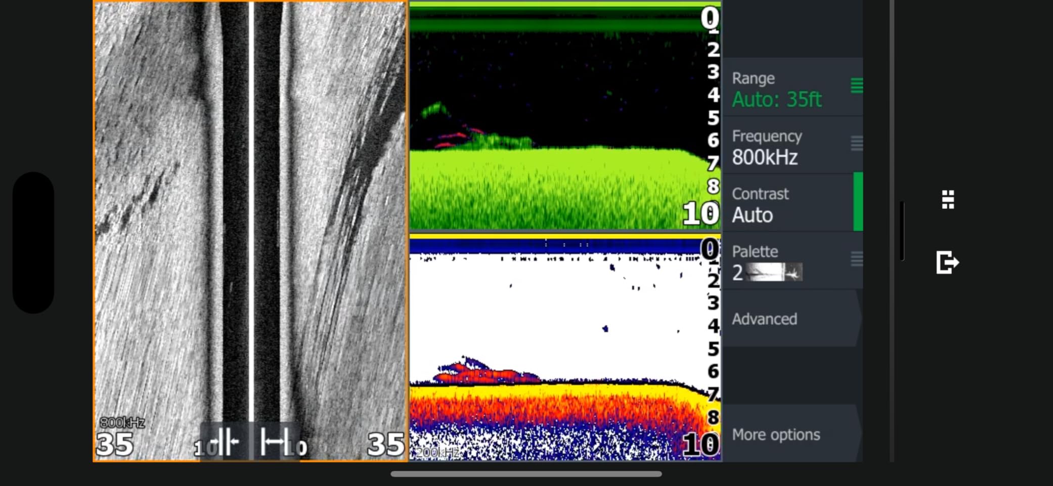 Lowrance Elite FS Fish Finder/Chartplotter, 7-12 Inch, C-MAP Charts customer photo 2