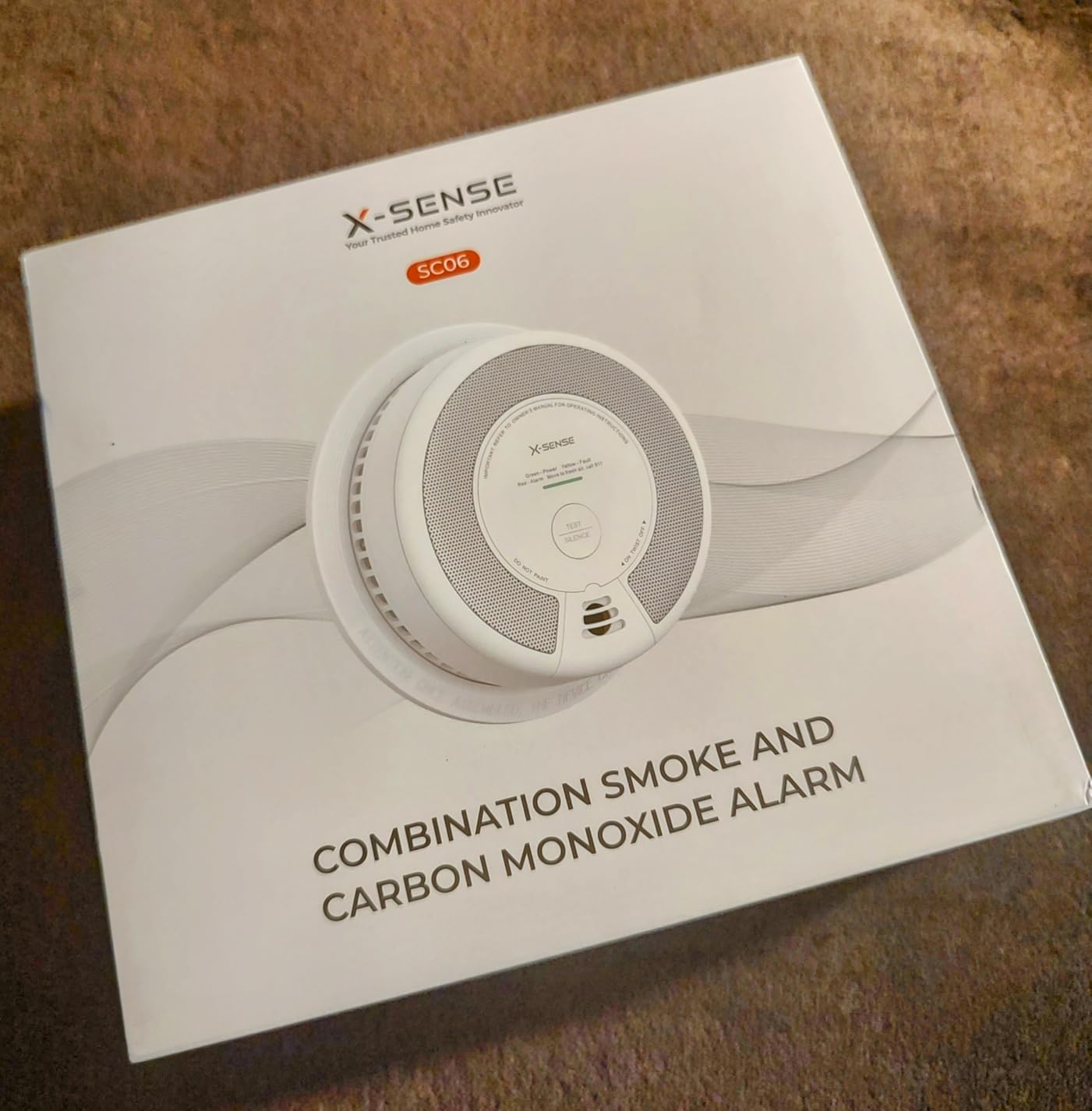 X-Sense 6-Pack Interconnected Smoke and CO Detector, SC06-W customer photo 2