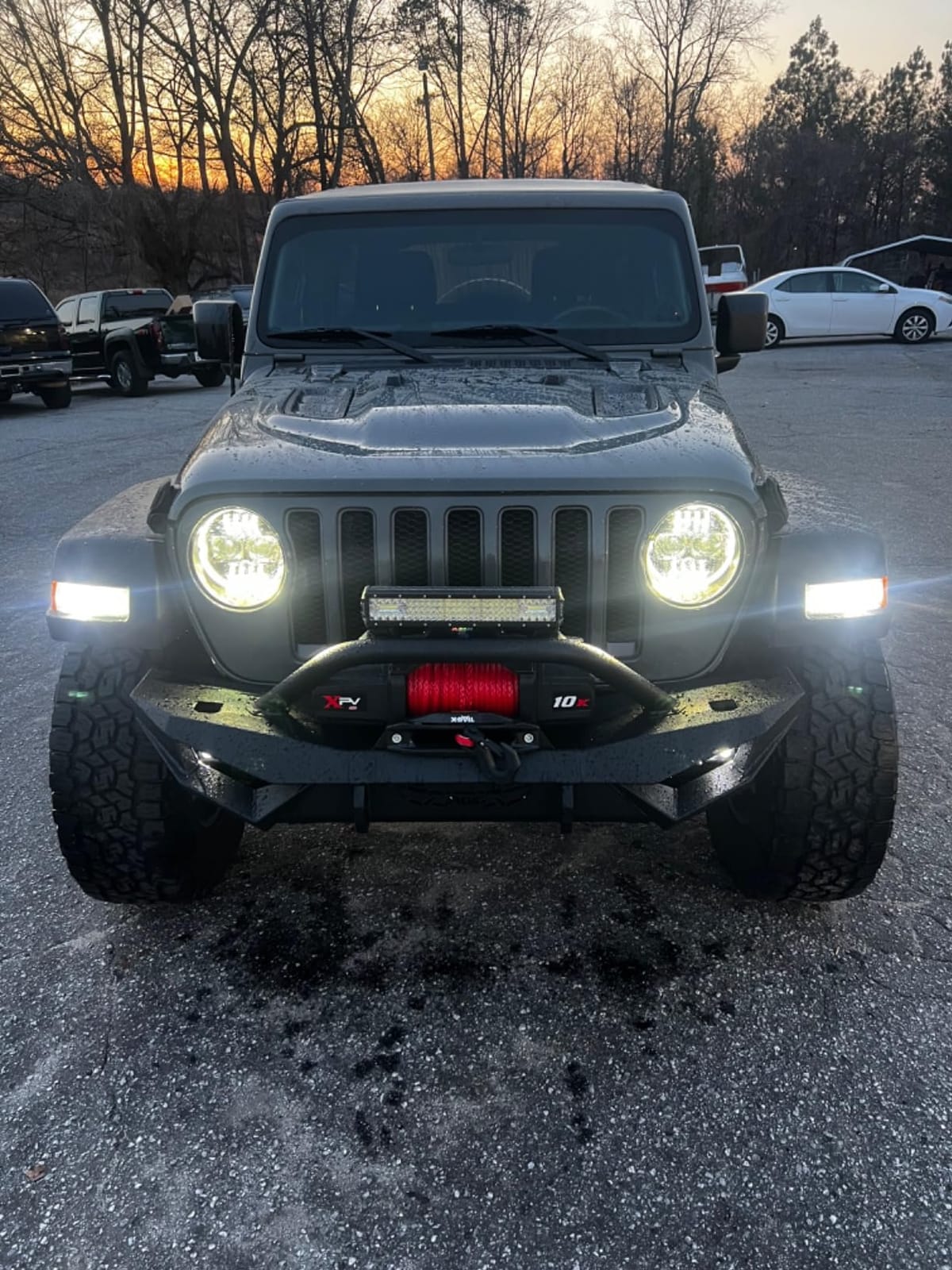 40 Inch LED Light Bar, Niking Auto Super Slim 360W Off Road LED Driving Light Spot Flood Combo Work Light with Wiring Harness & Black Cover Roof Rack Bumper Bar for Trucks SUV UTV ATV RZR Wrangler customer photo 2