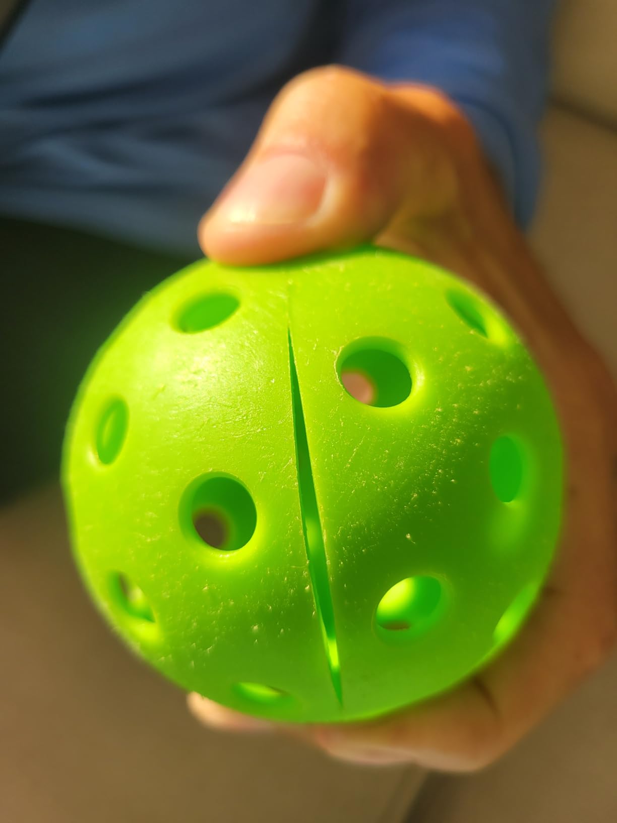 Outdoor Pickleball Balls USAPA Approved for Tournament Play 6 12 48 Packs Durable 40-Hole Design Ideal for All Skill Levels Pickleball Accessories Pickleball Balls Outdoor customer photo 2