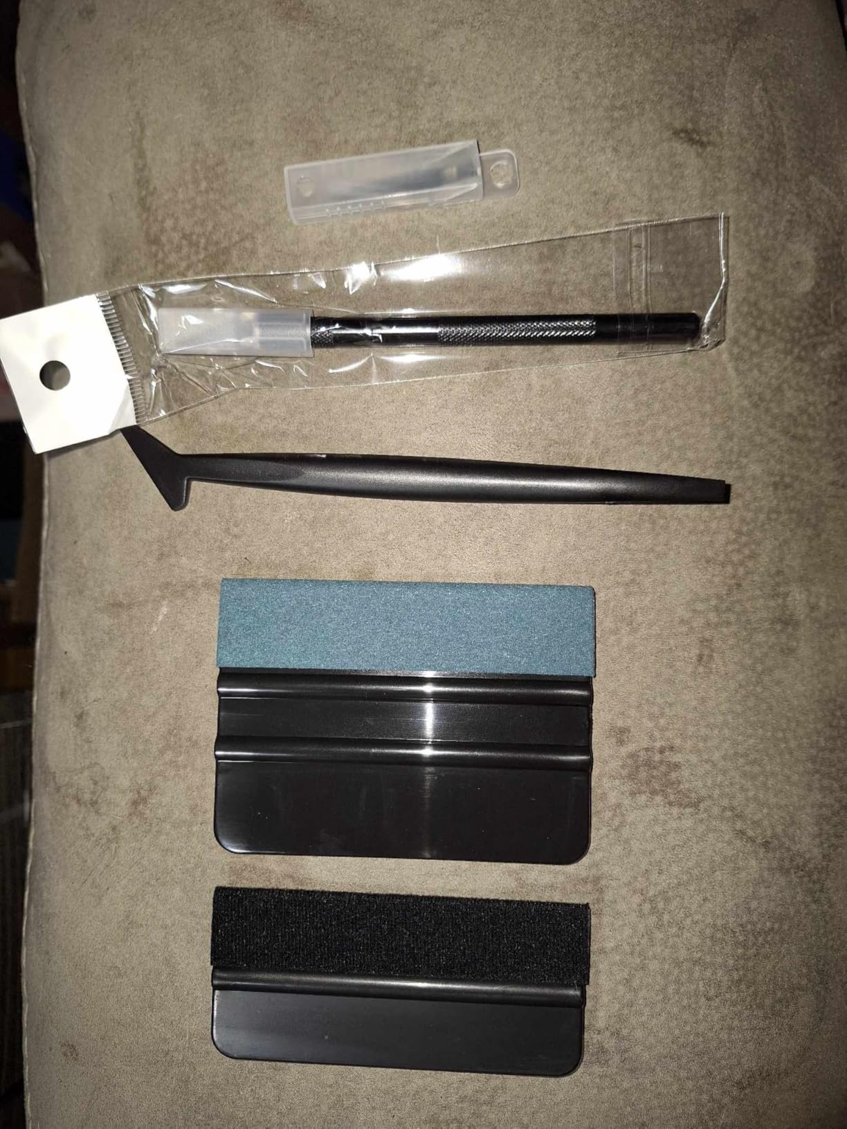 NEWISHTOOL Car Window Tint Installation Kit Vinyl Wrap Tools Wrapping Kit customer photo 2