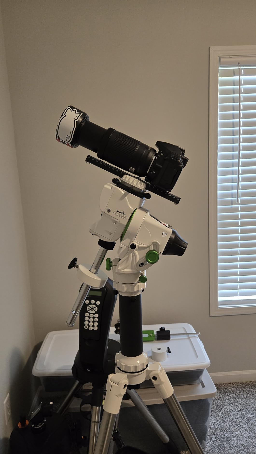 Sky Watcher Sky-Watcher Star Adventurer GTI Mount Kit with Counterweight, CW bar, Tripod, and Pier Extension - Full GoTo EQ Tracking Mount for Portable and Lightweight Astrophotography customer photo 2