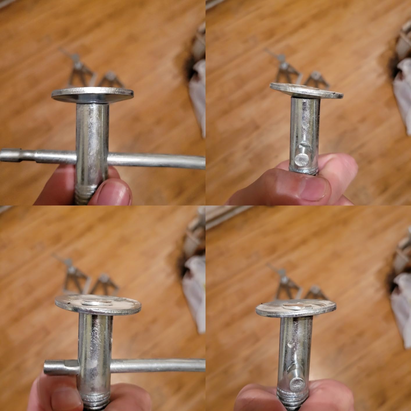 RV Stabilizer Jacks 4 Pack, 7500 lbs Each, Aluminum Stack Jacks 11-17 in customer photo 1