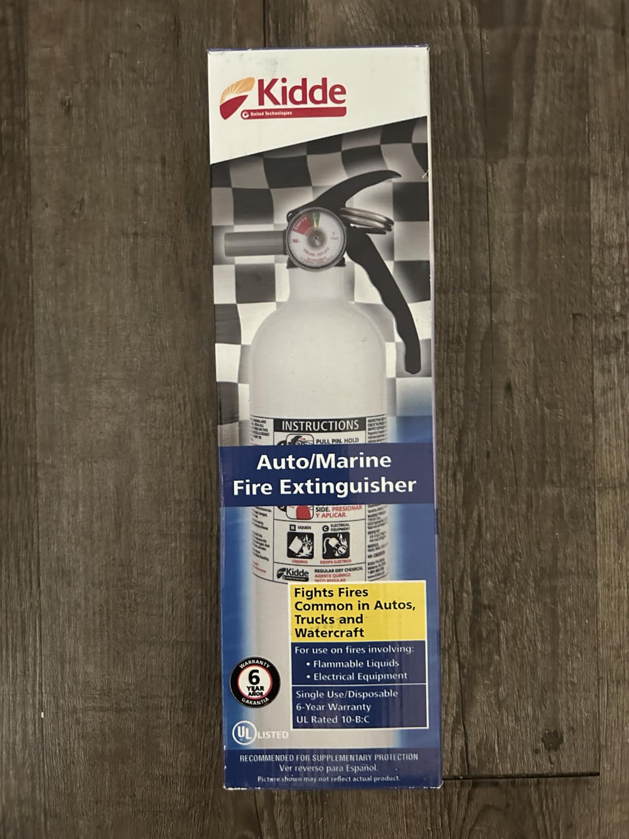 Kidde Auto 5 Fire Extinguisher for Cars and Trucks, 5-B:C, M5G customer photo 1