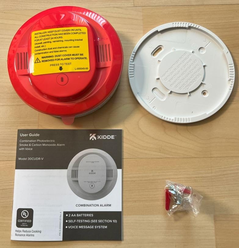 Kidde Smoke & CO Detector, AA Battery-Powered, 30CUDR-V, 1 Pack customer photo 1