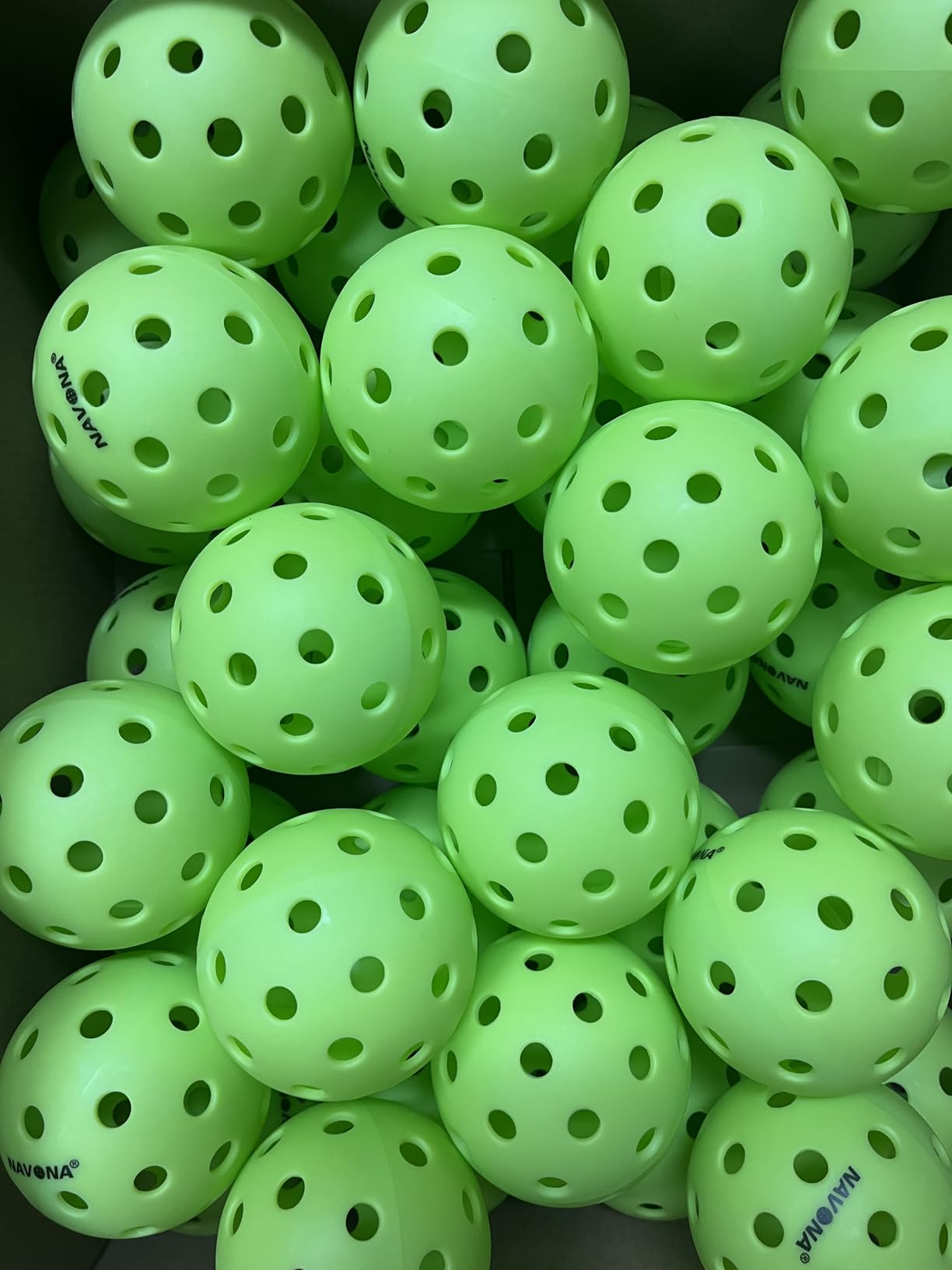 48 Pack Premium Outdoor Pickleball Balls, Meet USAPA Official Standards customer photo 1