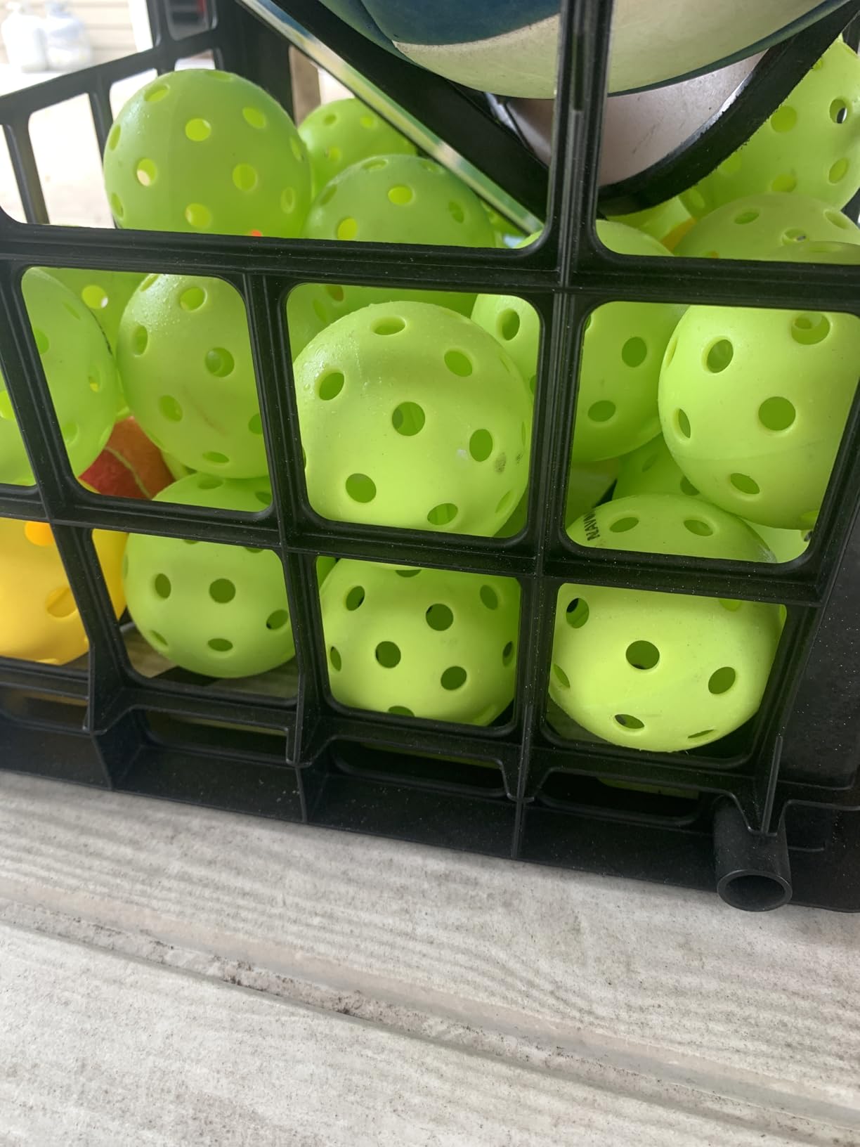 48 Pack Premium Outdoor Pickleball Balls, Meet USAPA Official Standards customer photo 2