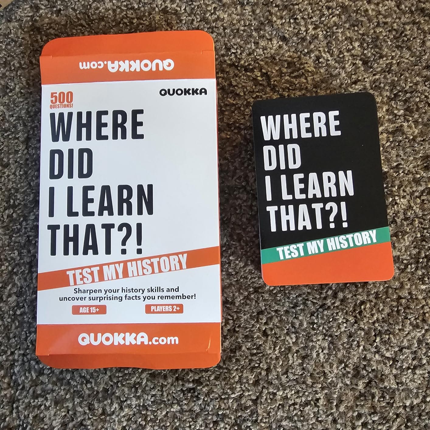 Trivia Card Games for Adults — Family Board Games for Teens and Adults customer photo 2