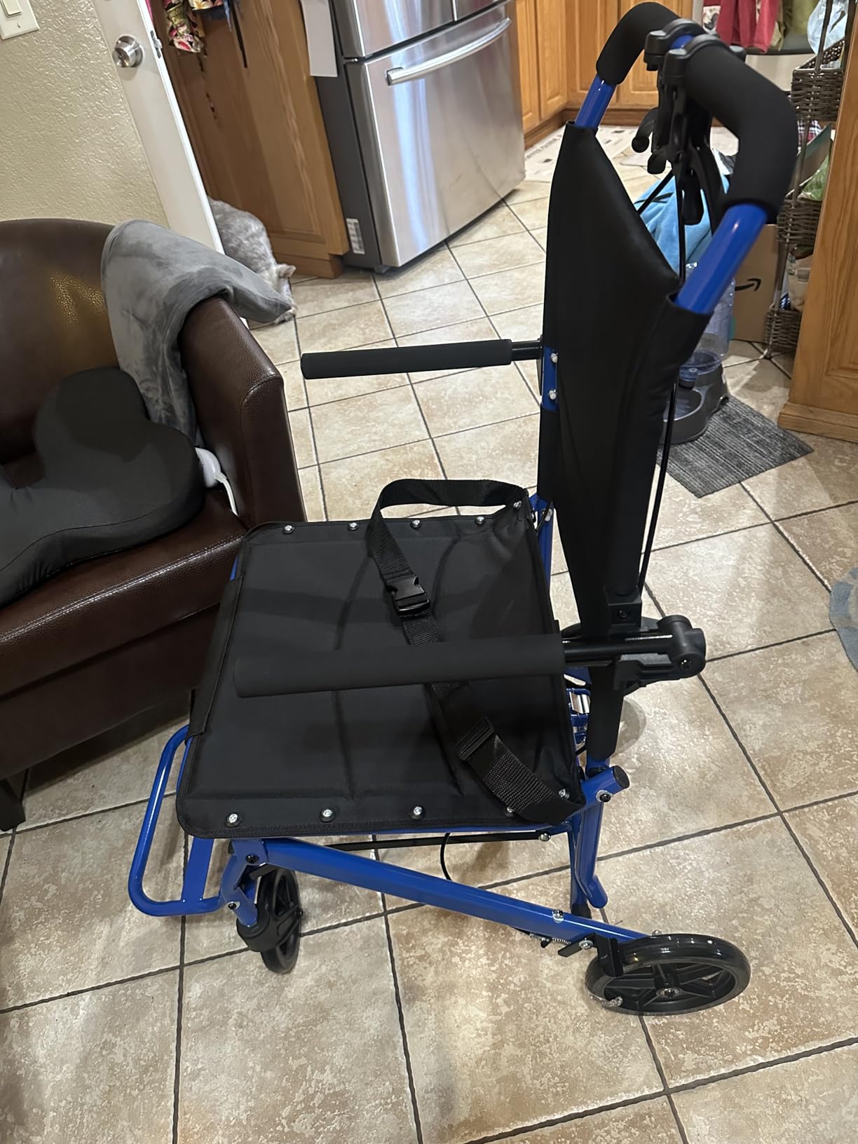 Vive Ultra-Lightweight Transport Wheelchair for Small Adults, Seniors customer photo 1