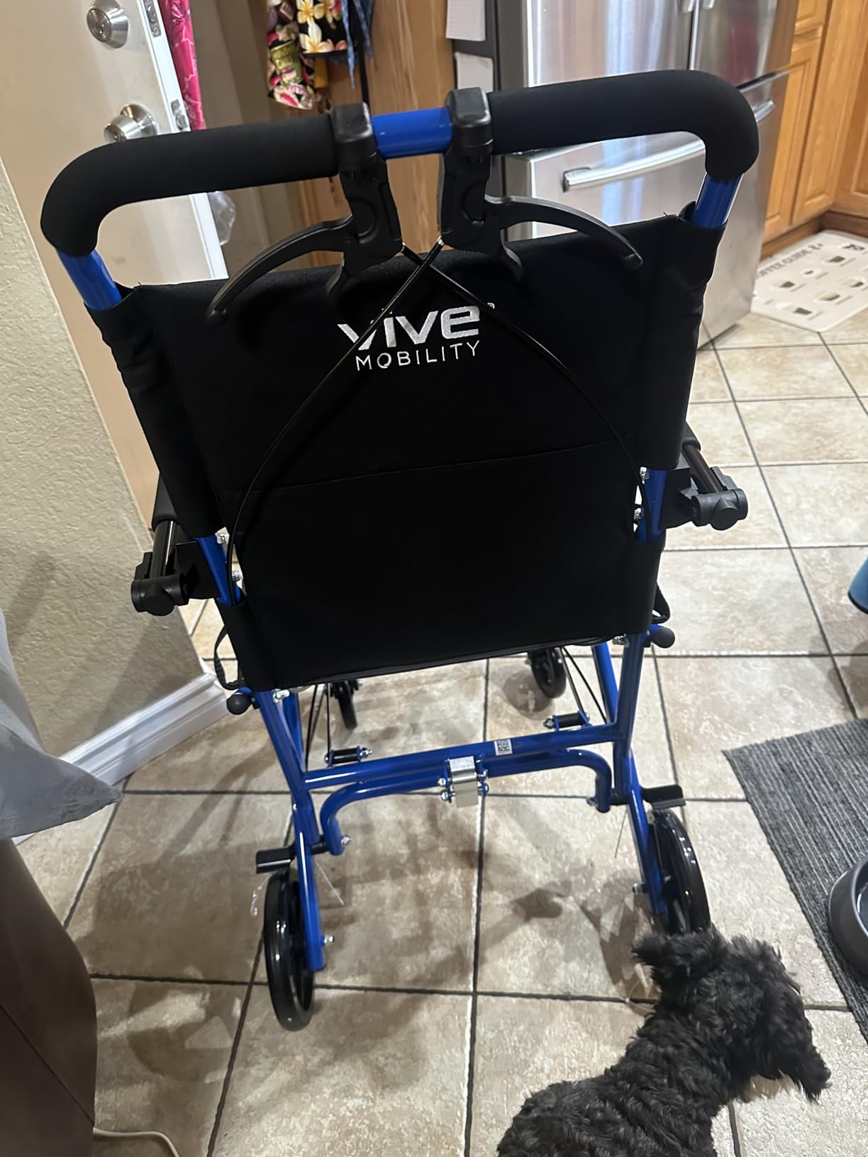 Vive Ultra-Lightweight Transport Wheelchair for Small Adults, Seniors customer photo 2
