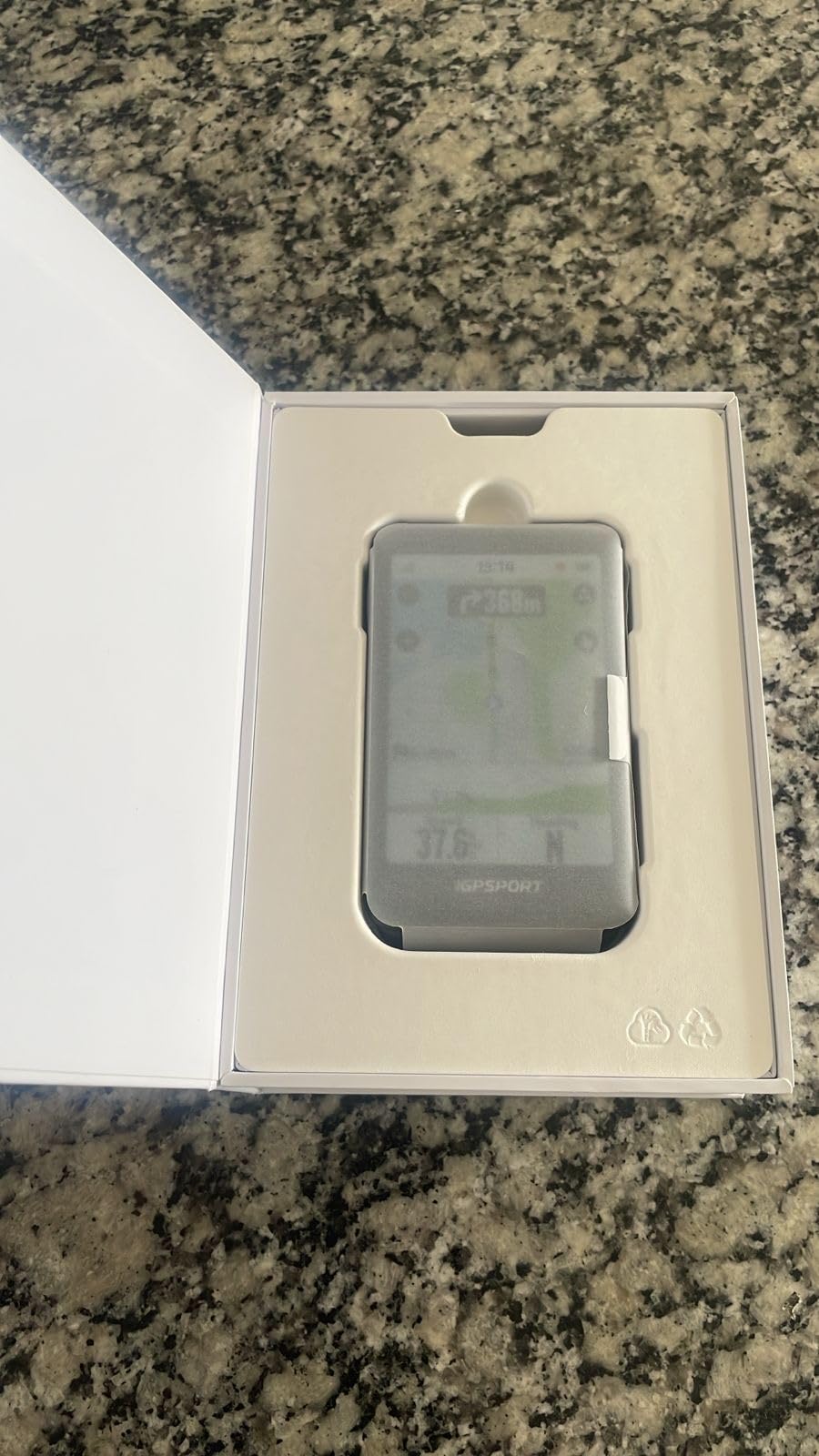 iGPSPORT BiNavi Bike Computer, 3.5‘’ Touch Screen Map Navigation Music Control Climb Tips, Wireless GPS Cycling Computer customer photo 1