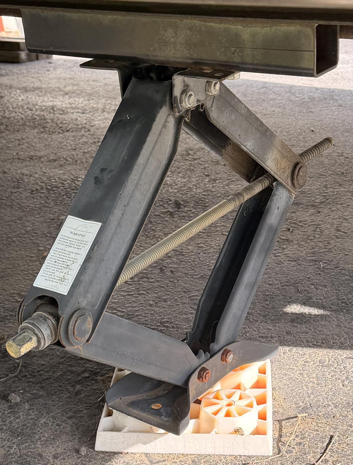 OULEME 6500 lbs RV Camper Scissor Jack, 24