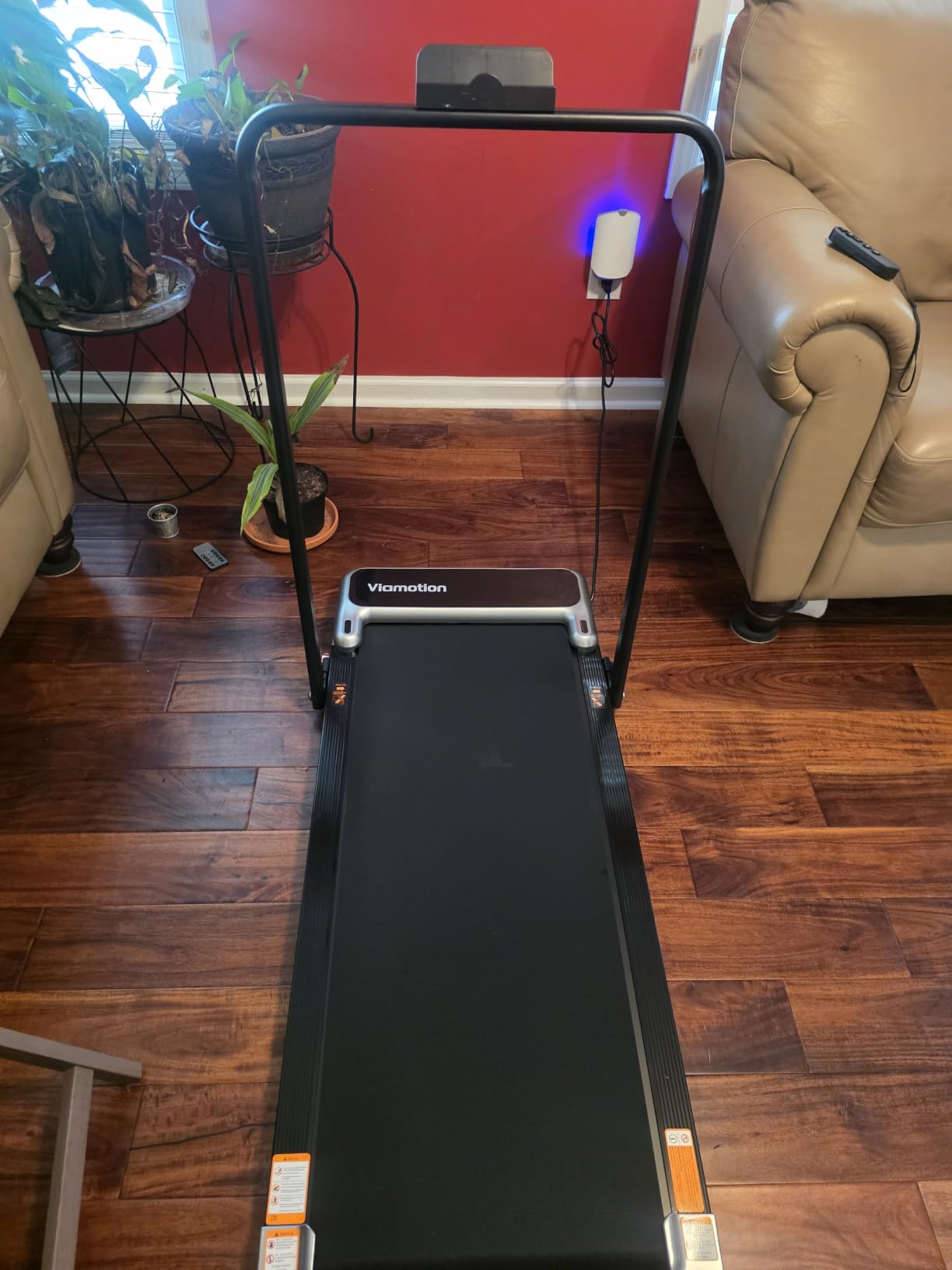 Walking Pad Treadmill for Home, Walking Pad with Incline and Handle Bar customer photo 2