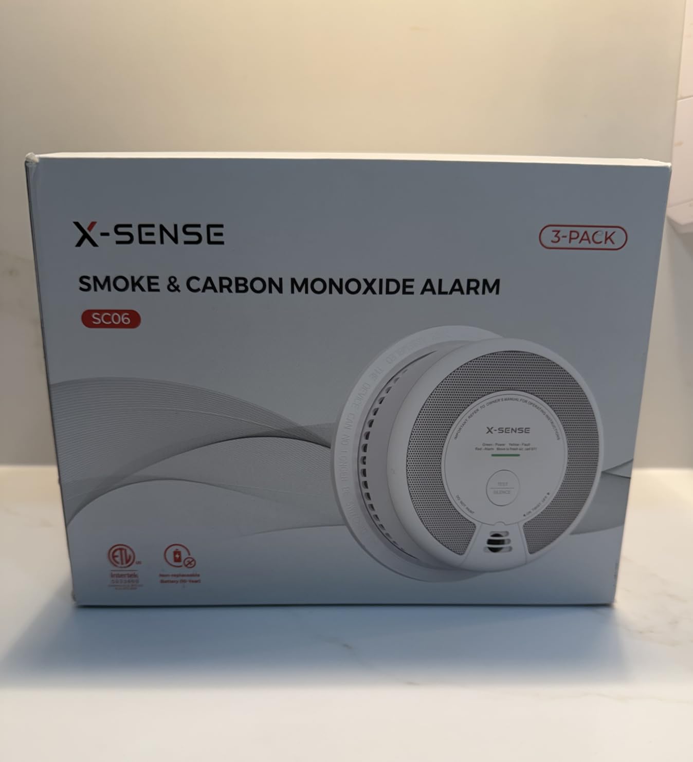 X-Sense Smoke & Carbon Monoxide Alarm, SC06, 1-Pack customer photo 1