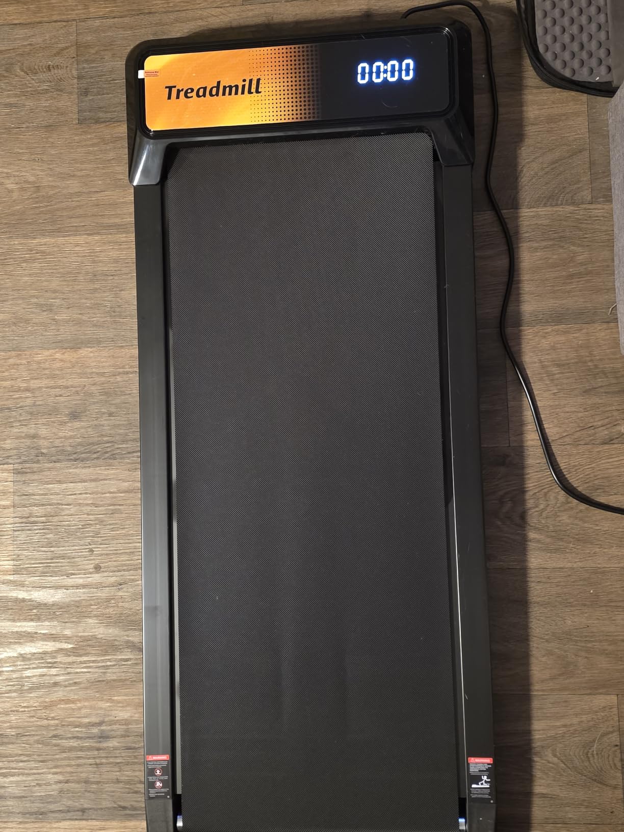 Gkyet Walking Treadmill Pad with Incline, 2.5 HP Under-Desk Treadmill Home Running Pad LED Display Exercise Machine with Remote Control customer photo 2