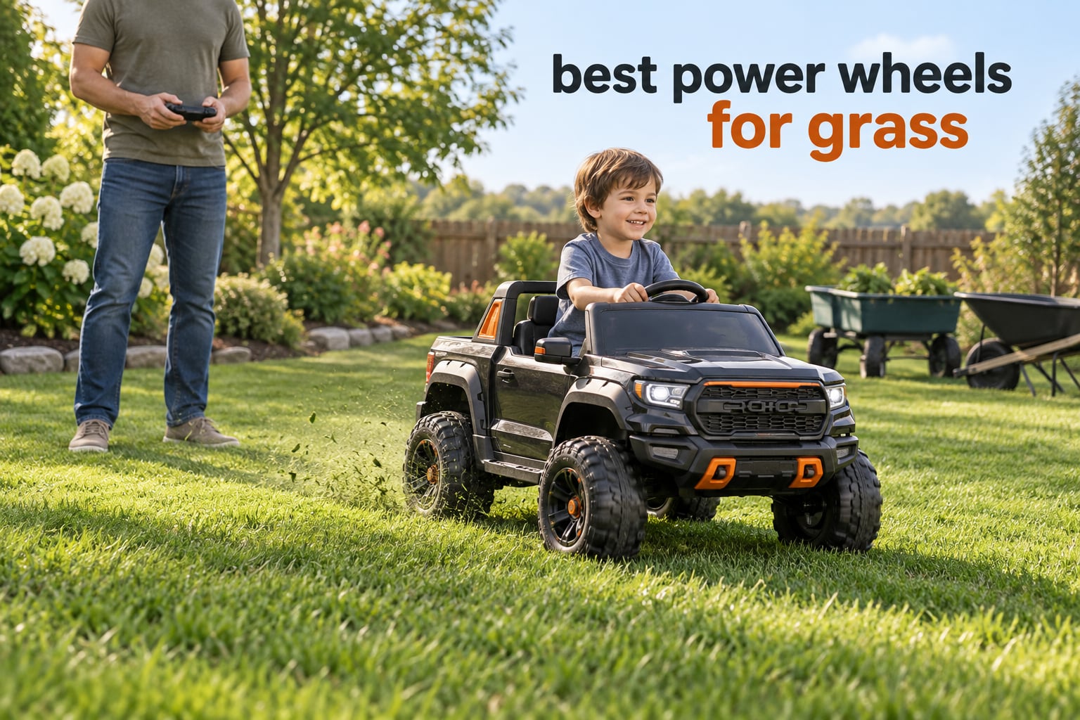 best power wheels for grass