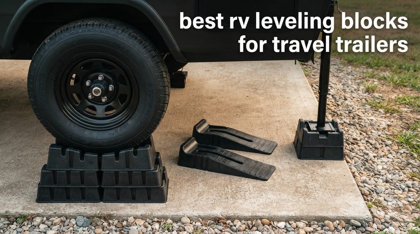 best rv leveling blocks for travel trailers