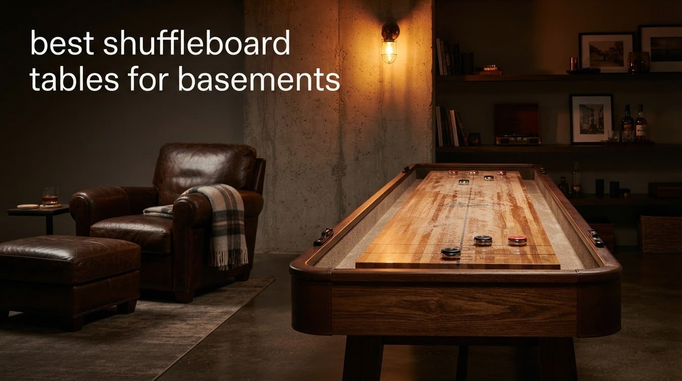 10 Best Shuffleboard Tables for Basements (October 2026) Ultimate Guide