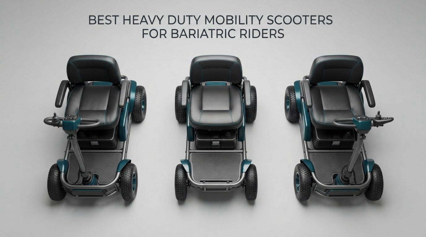 best heavy duty mobility scooters for bariatric riders