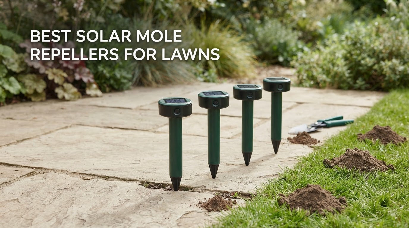 8 Best Solar Mole Repellers for Lawns (October 2026) Ultimate Guide